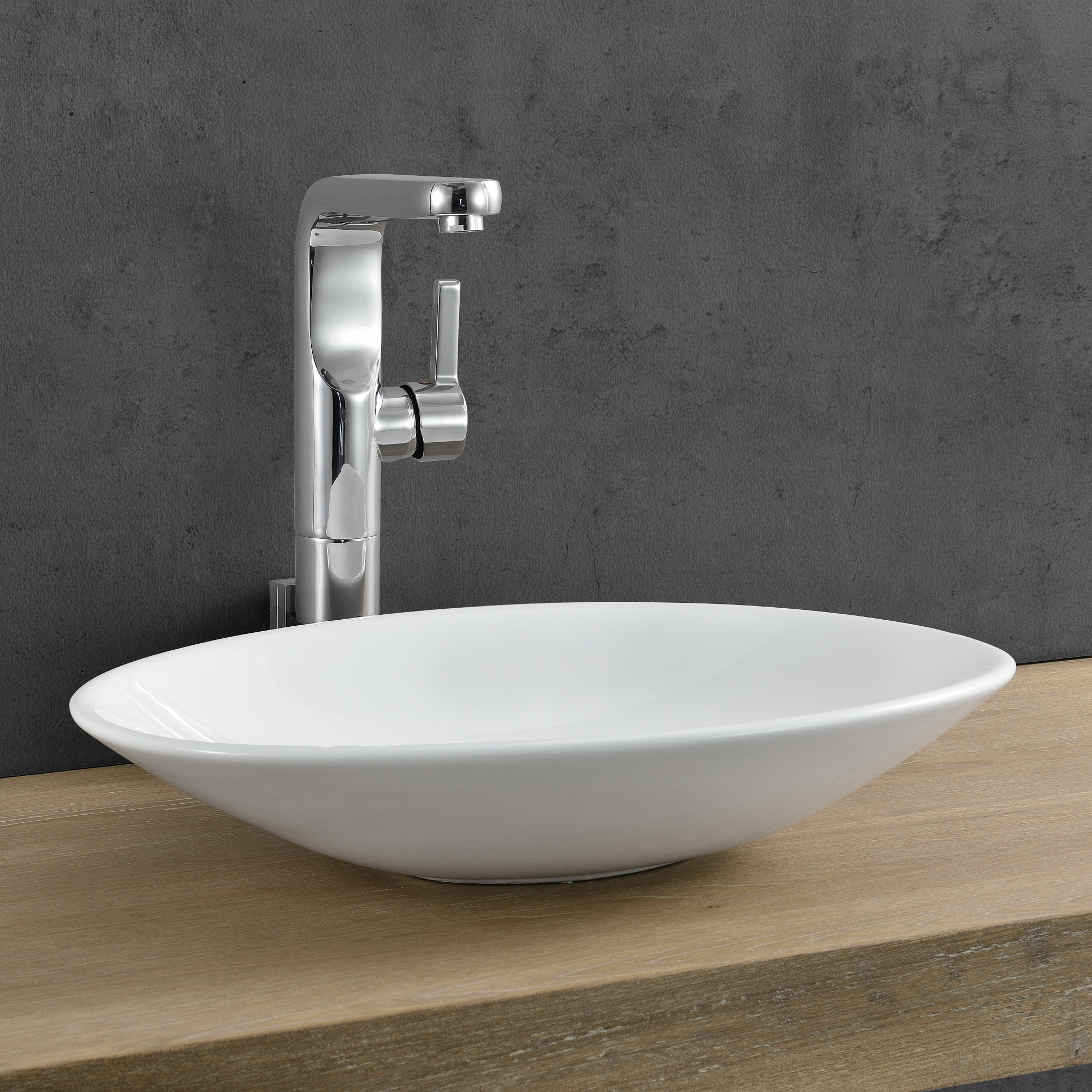 [neu.haus]® Waschbecken Waschschale Keramik Waschtisch Aufsatzbecken