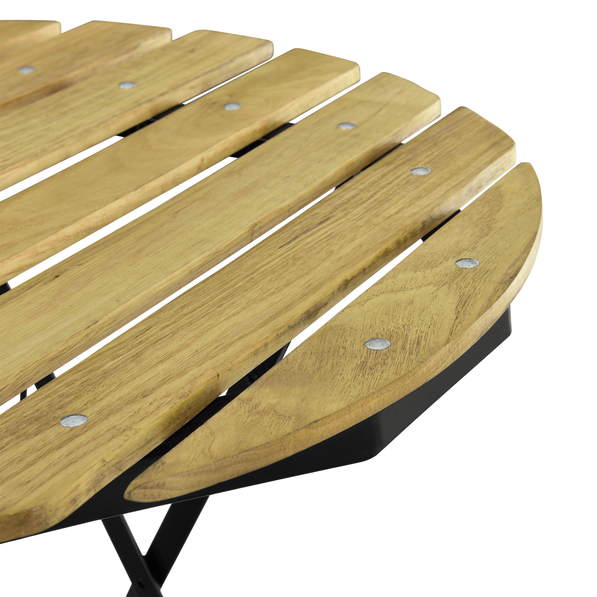 [casa.pro]® Bistro Set Tisch 2 Stühle Essgruppe Sitzgruppe Gartenmöbel