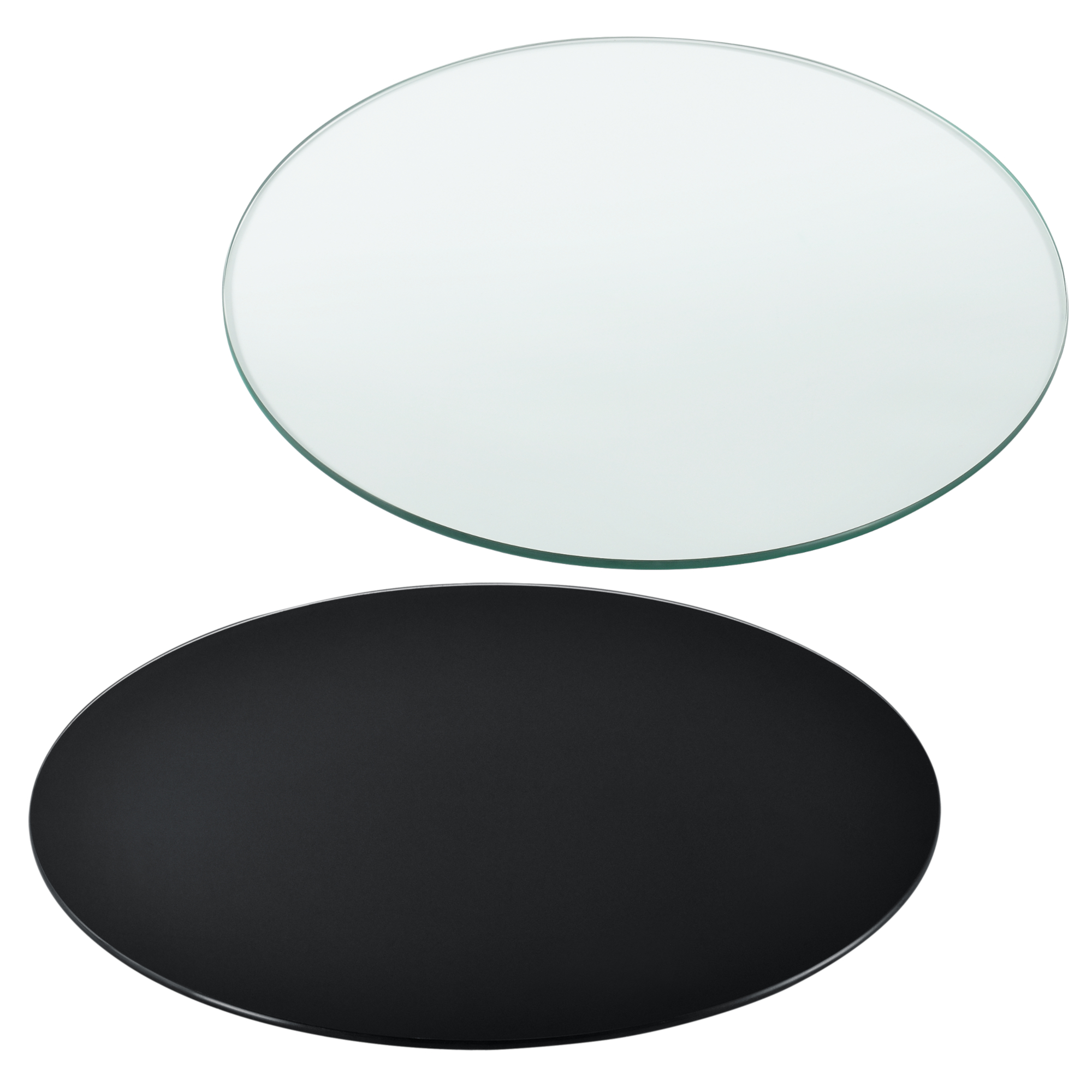 Glasplatte 120x65cm Glasscheibe Tischplatte ESG Glas Kaminplatte DIY neu.haus