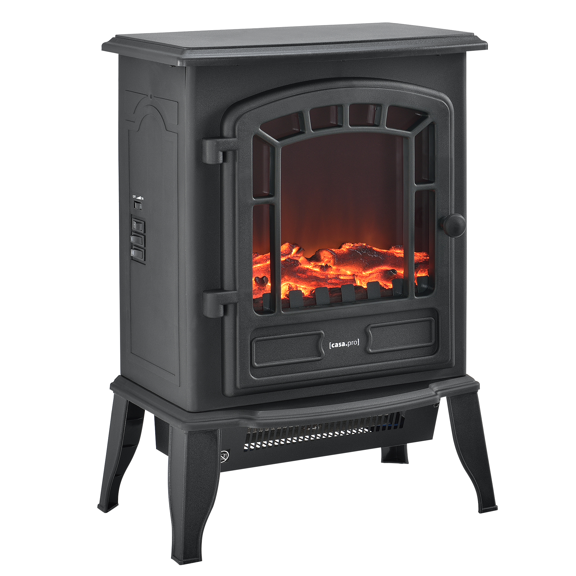 [casa.pro]® Elektrické krbové kachle AASL-6201