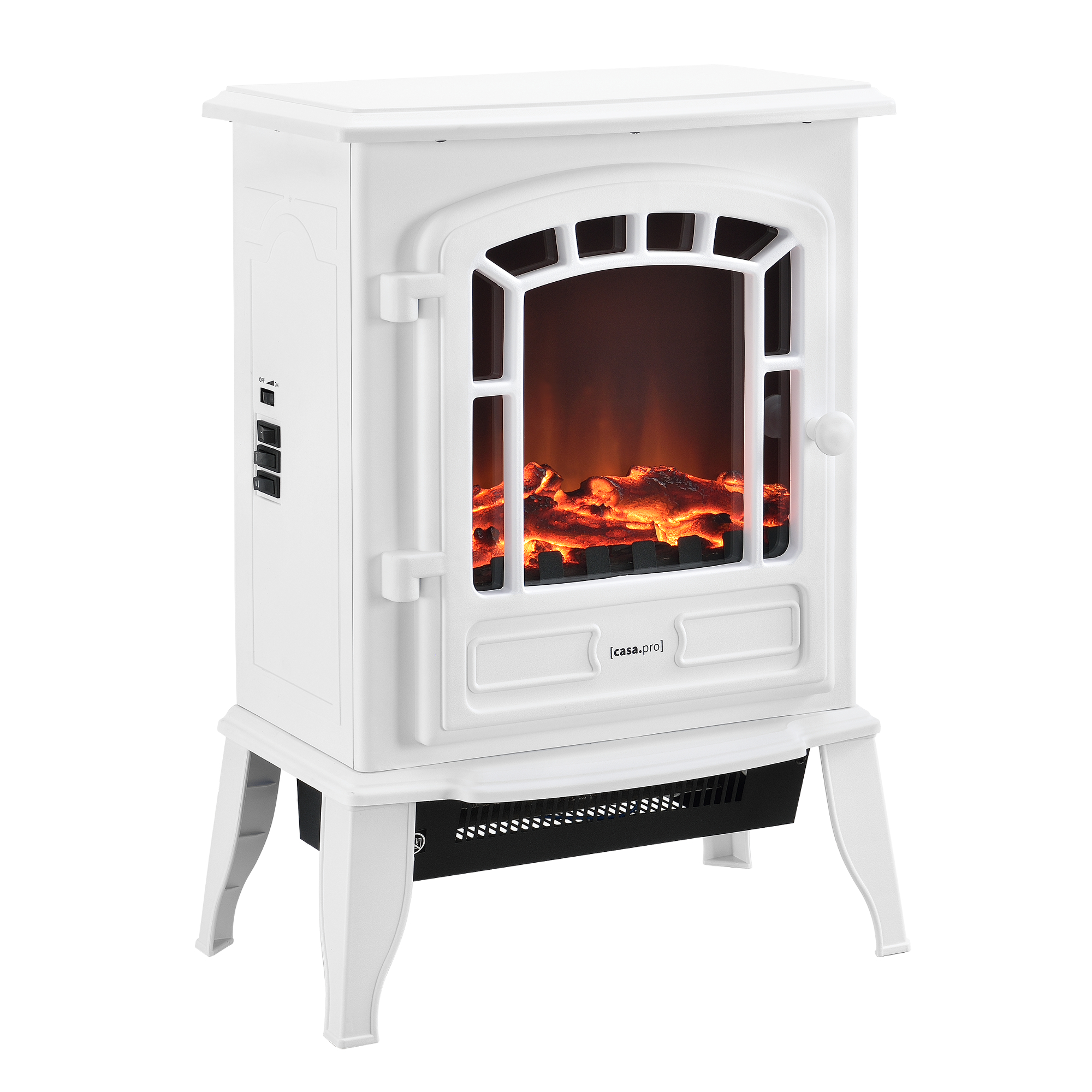 [casa.pro]® Elektrické krbové kachle AASL-6202