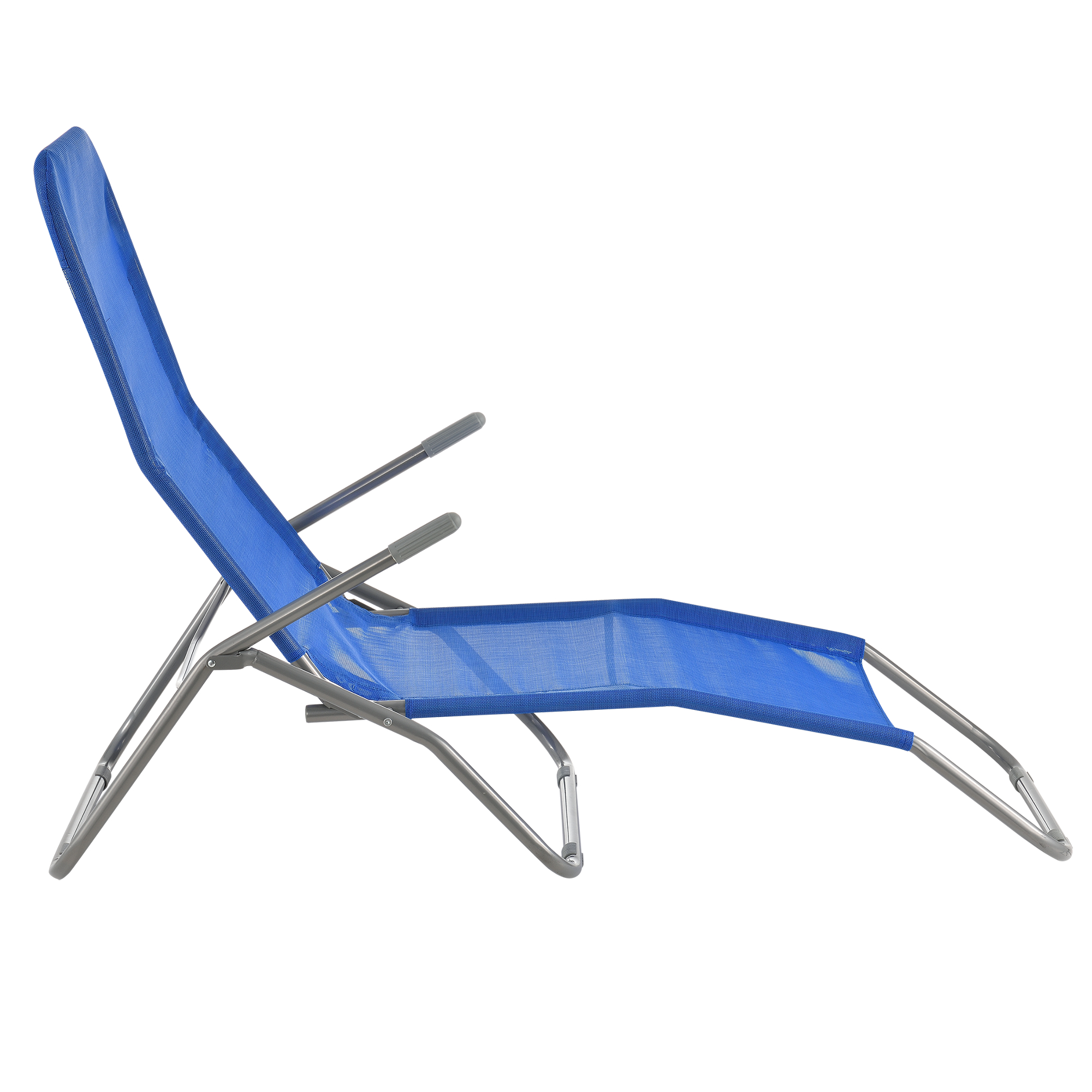 Casa pro ® transat transat 190 cm Bleu Jardin Chaise Longue Transat Chaise Longue kippliege pliable
