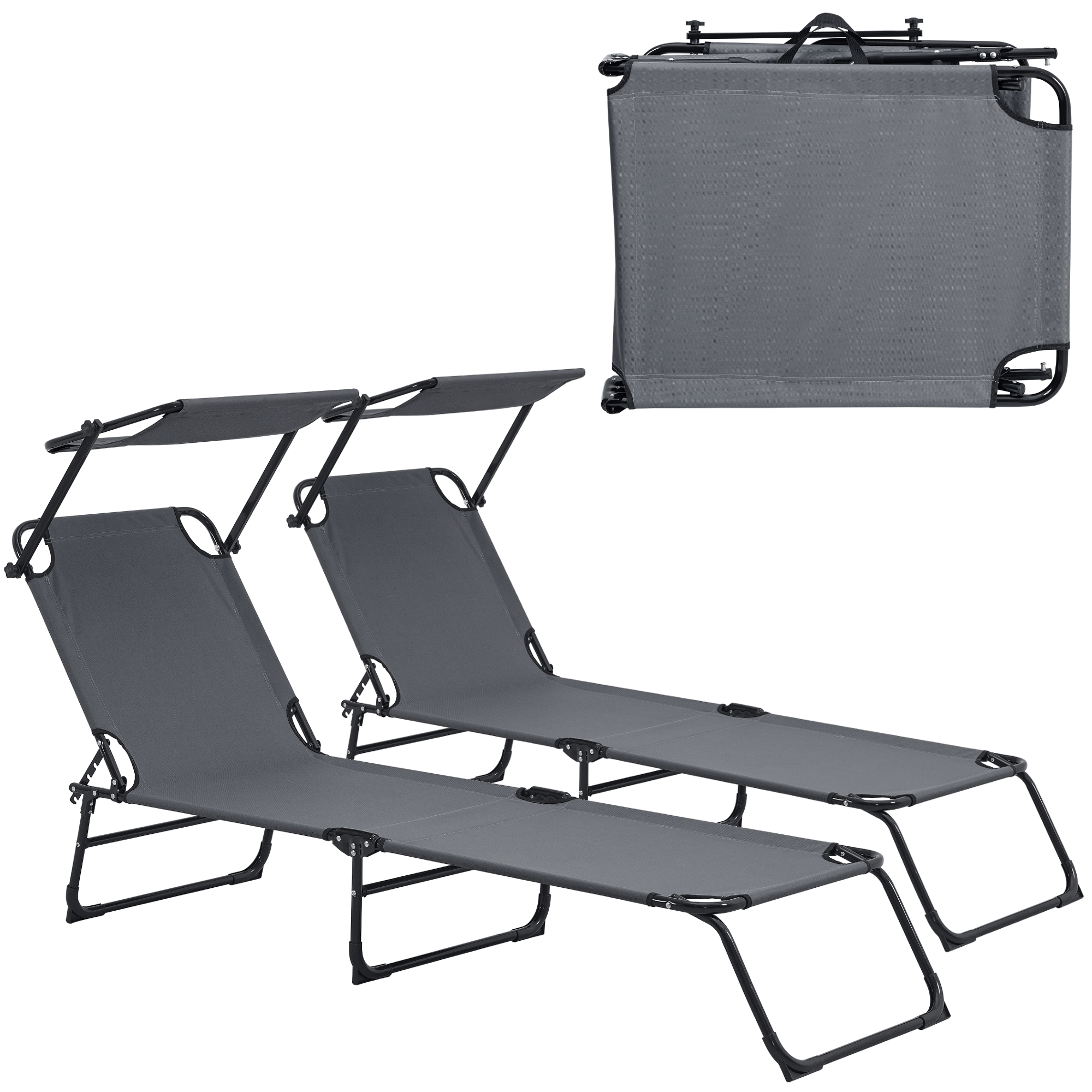 casa pro sonnenliege klappbar mit dach weiss 190cm liege aus stahl verwendung als relaxliege strandliege gartenliege liegen