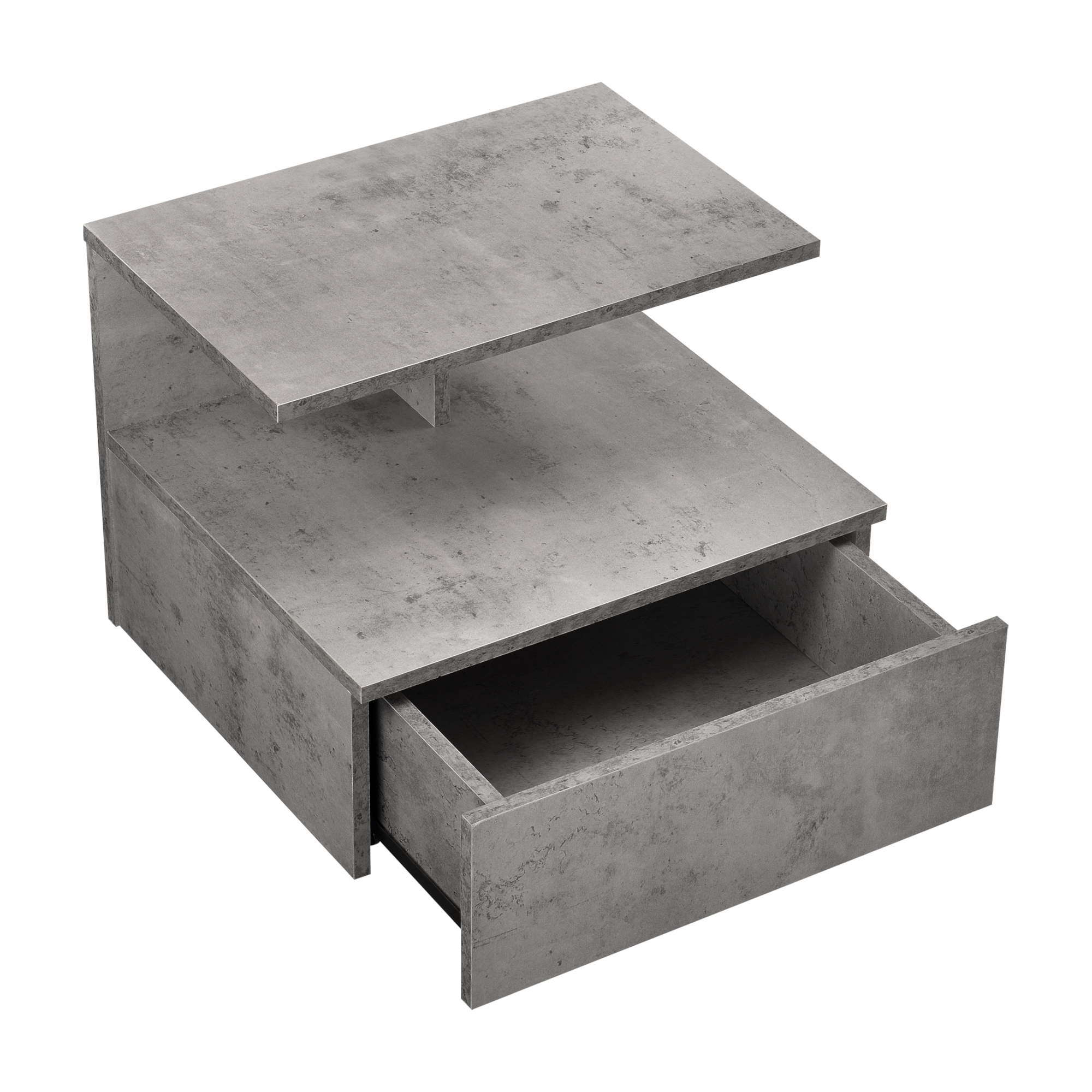 Wandregal Nachttisch Hängeregal Regal Ablage Wandboard Wand-Schublade