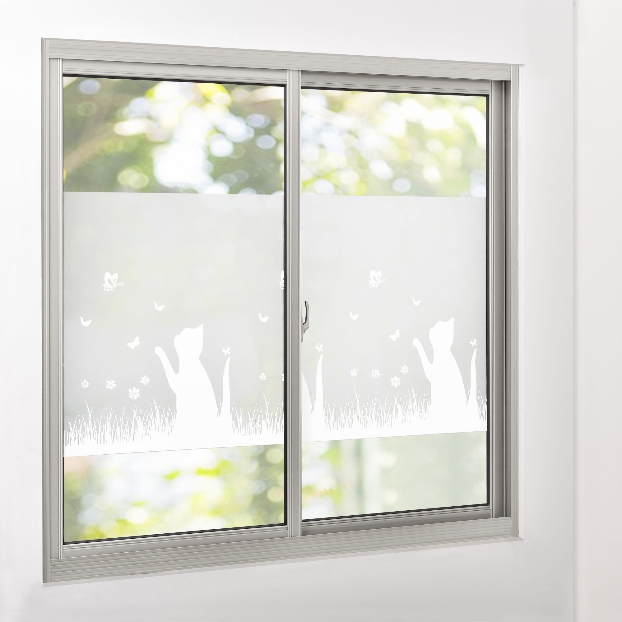 Sight Proof Window Glass Door Film Foil Milk Glass Cat 67 5cmx4m