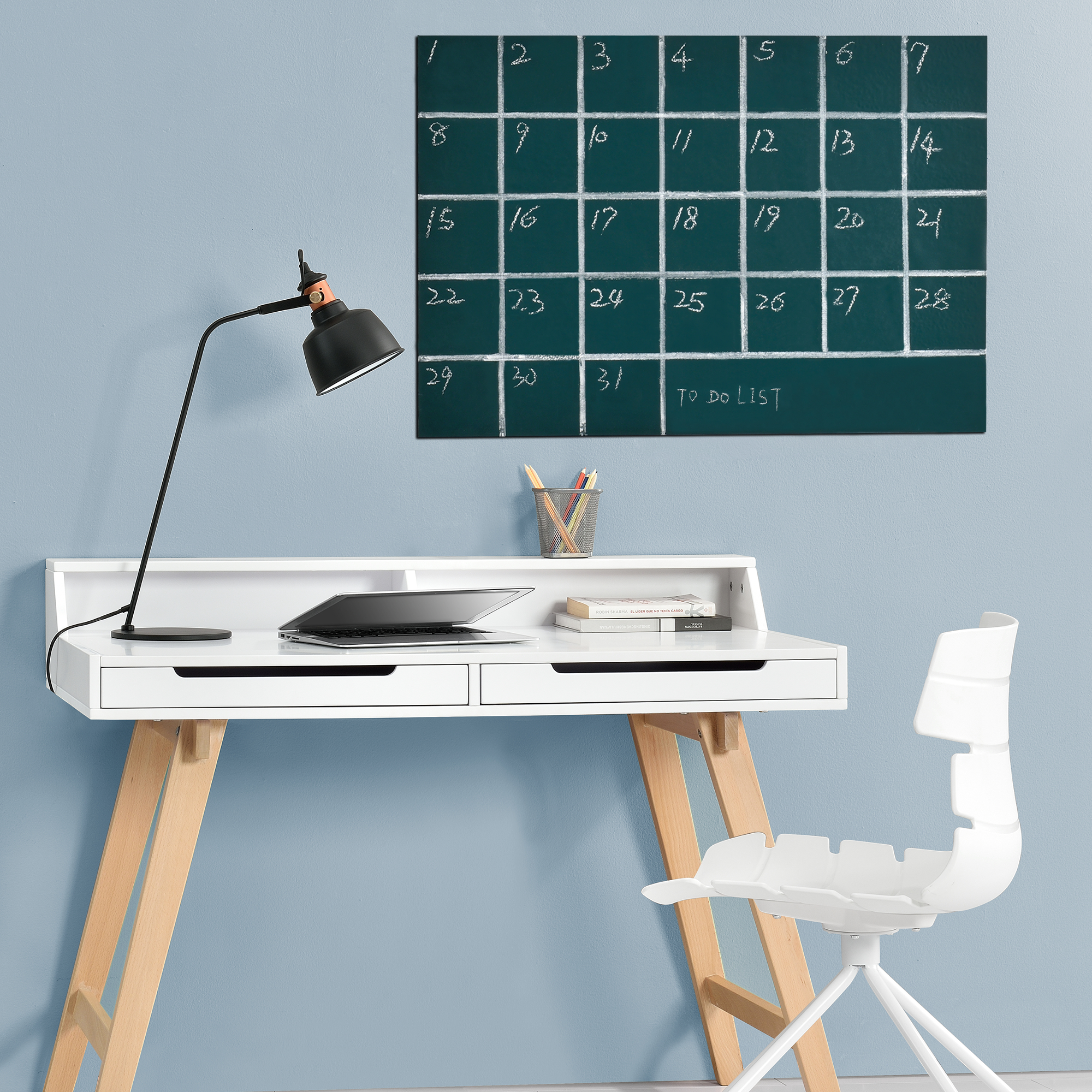 Neu Haus Tafelfolie Selbstklebend 40x300cm Mit Kreide Grun