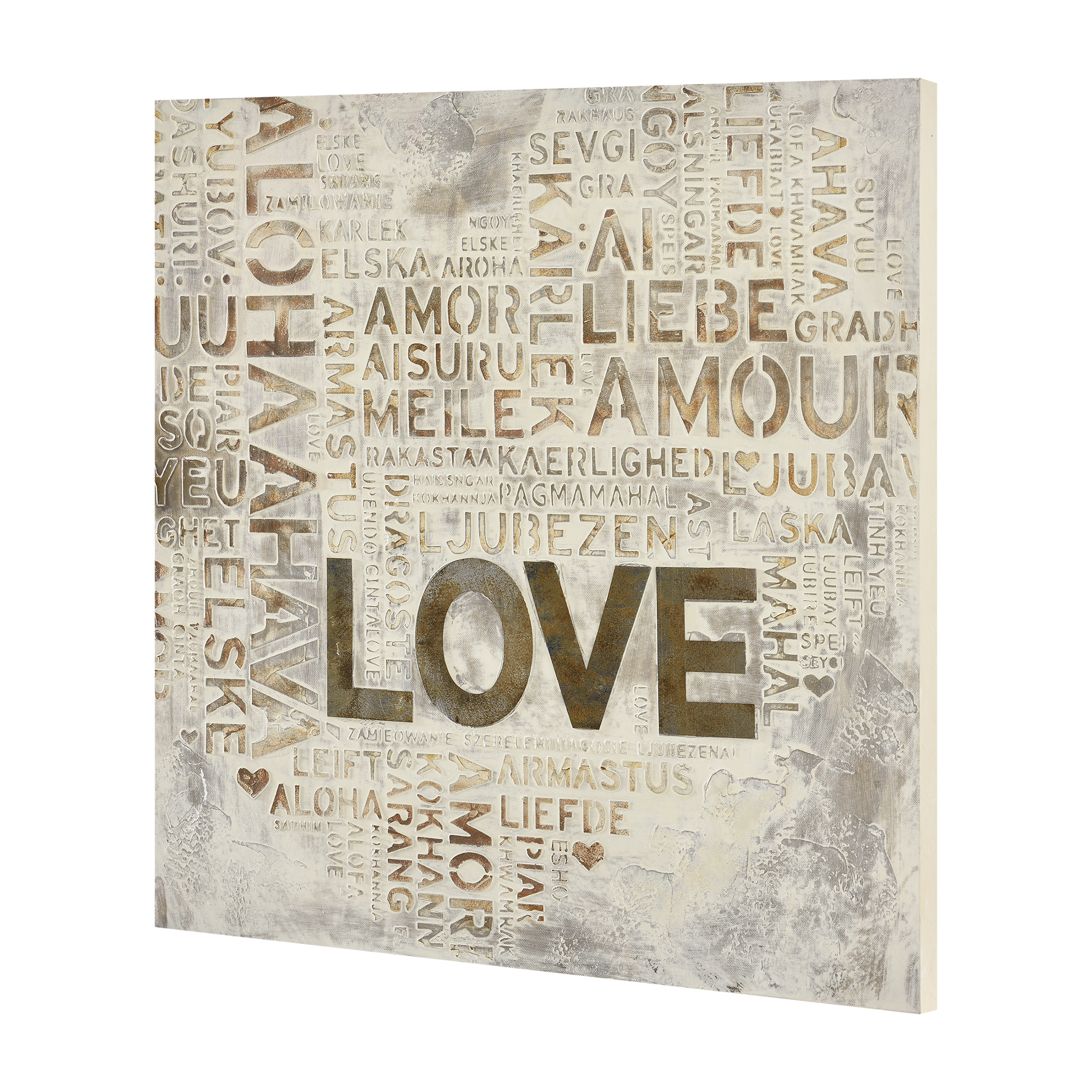 Wandbild 1x90cm Paris Handgemalt Leinwand Gerahmt Acryl Gemalde