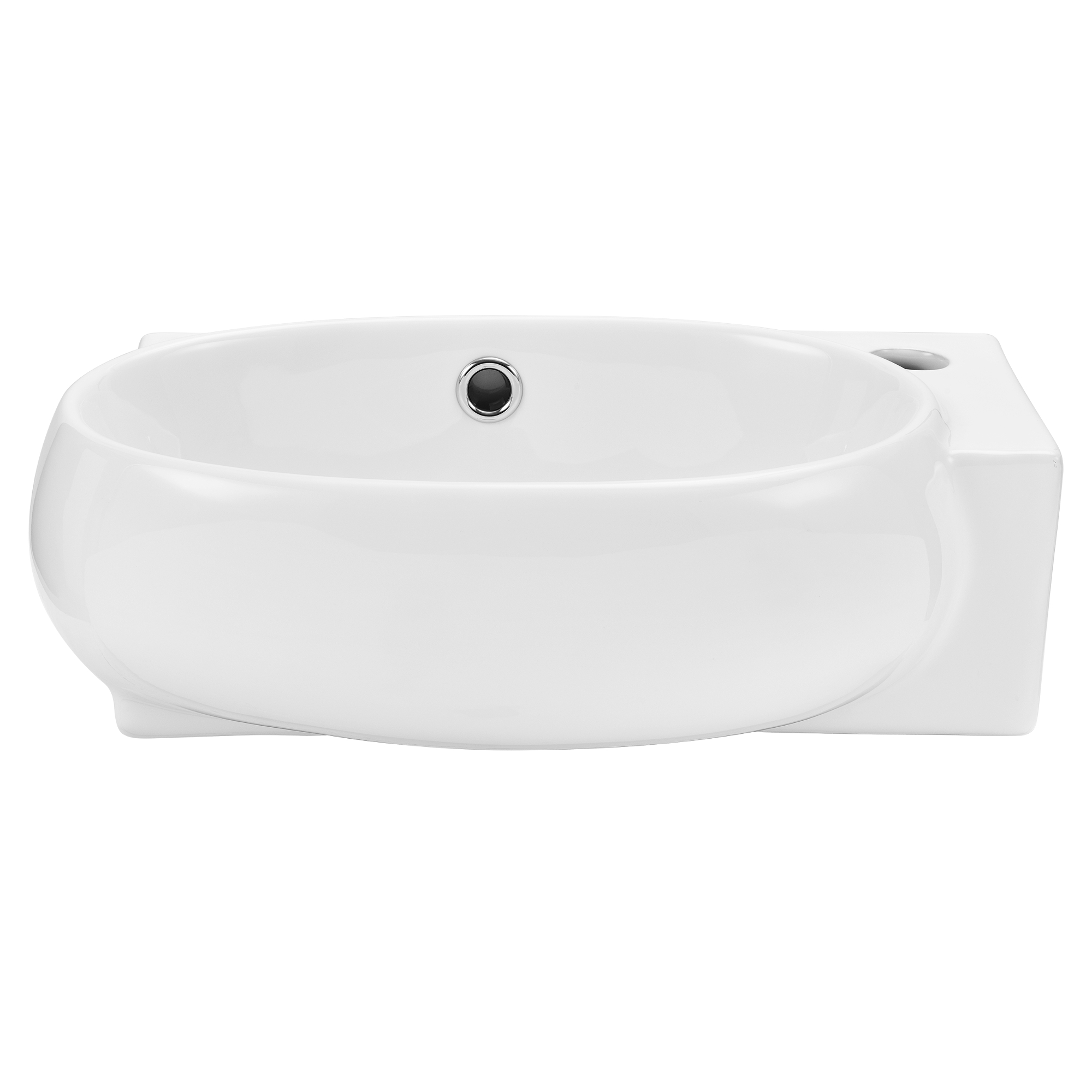 [NEU.HAUS] WASCHBECKEN GÄSTE WC 42x28cm Keramik weiß Waschtisch Wand