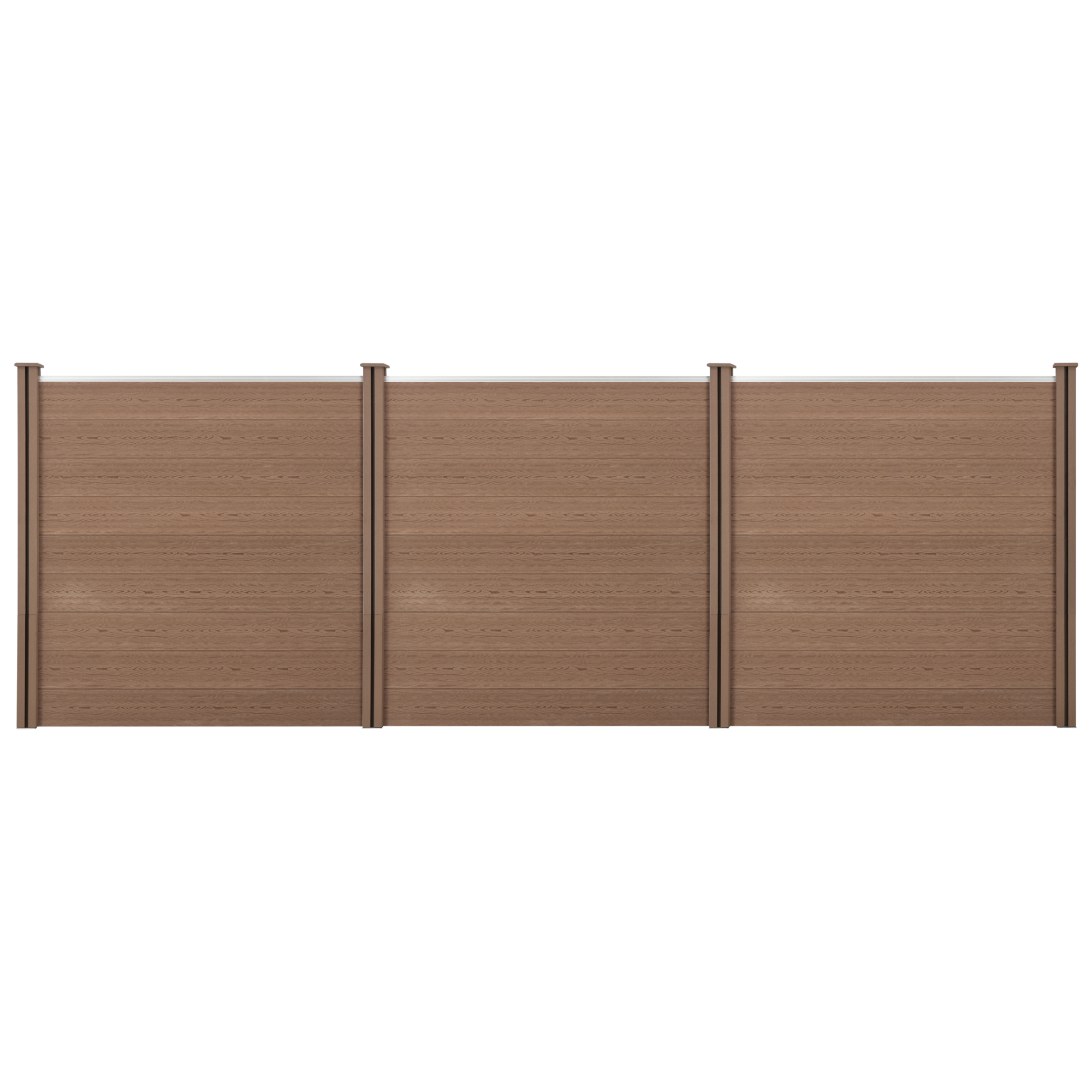 [neu.holz]® Zahradný plot 3 x AAWP-9907+8