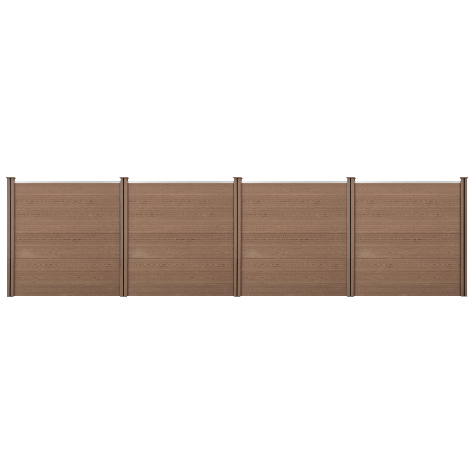 [neu.holz]® Zahradný plot 4 x AAWP-9907+8