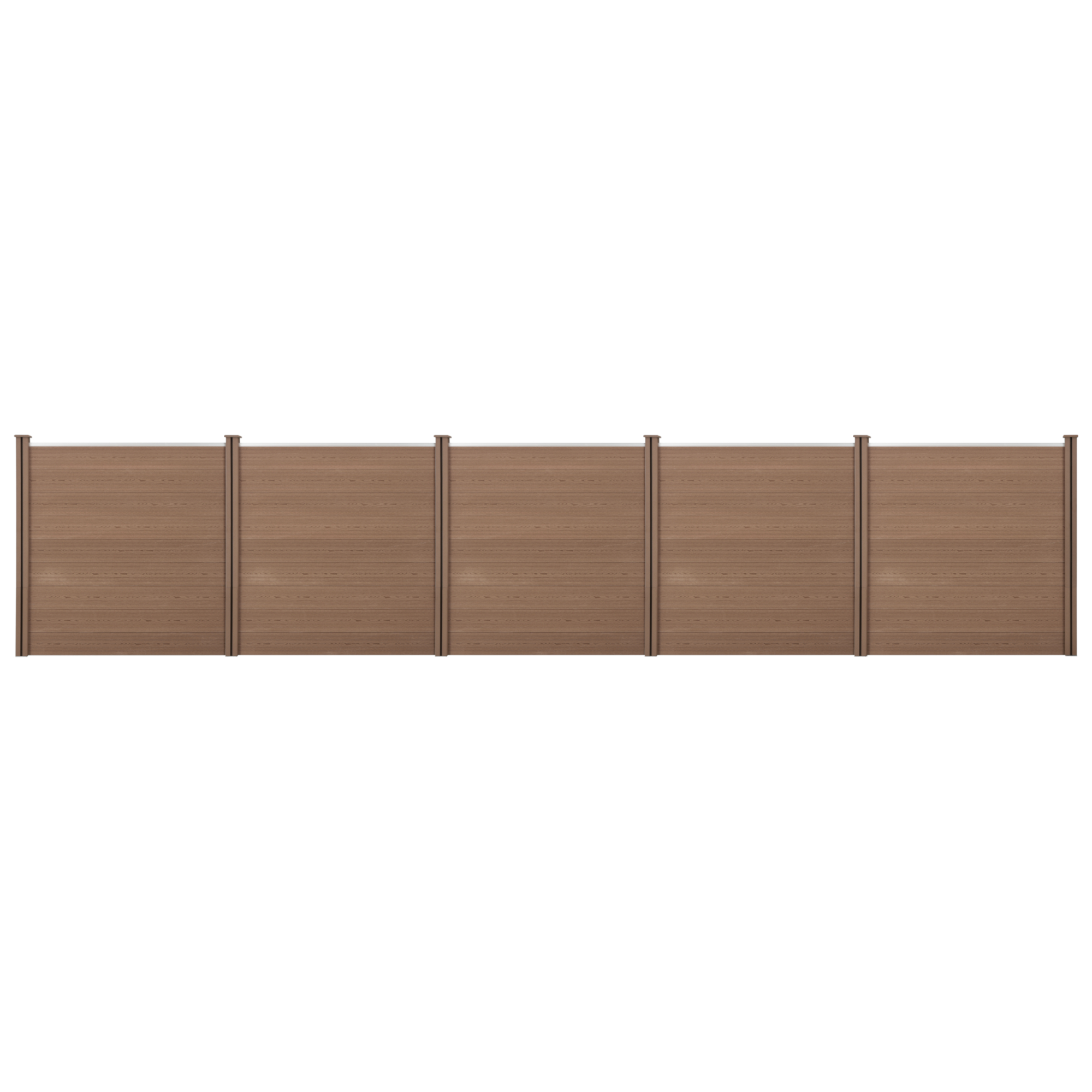 [neu.holz]® Zahradný plot 5 x AAWP-9907+8