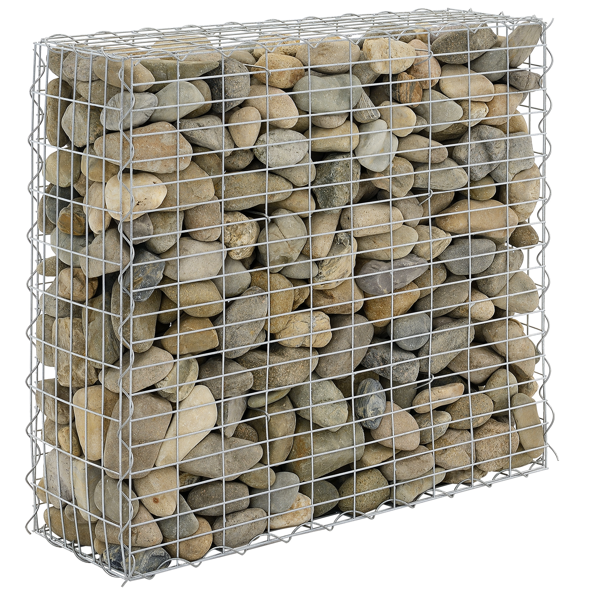 Gabione 100x100x30cm Steingabione Steinkorb Mauer Wand Drahtkorb ... Gabione 100x100x30cm Steingabione Steinkorb Mauer Wand Drahtkorb ...