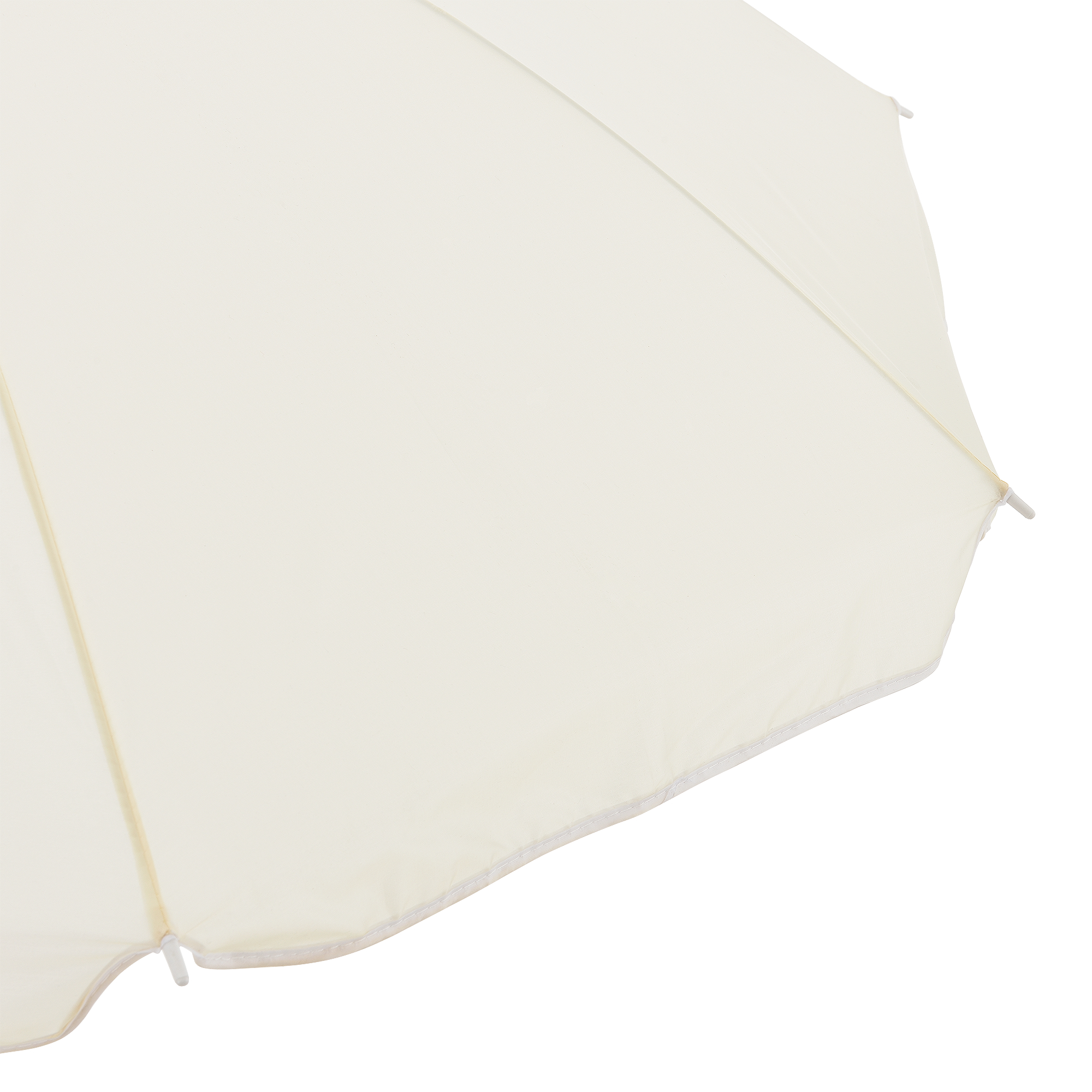 ® Strandschirm Ø140cm Creme Sonnenschirm Schirm Gartenschirm UV Schutz casa.pro