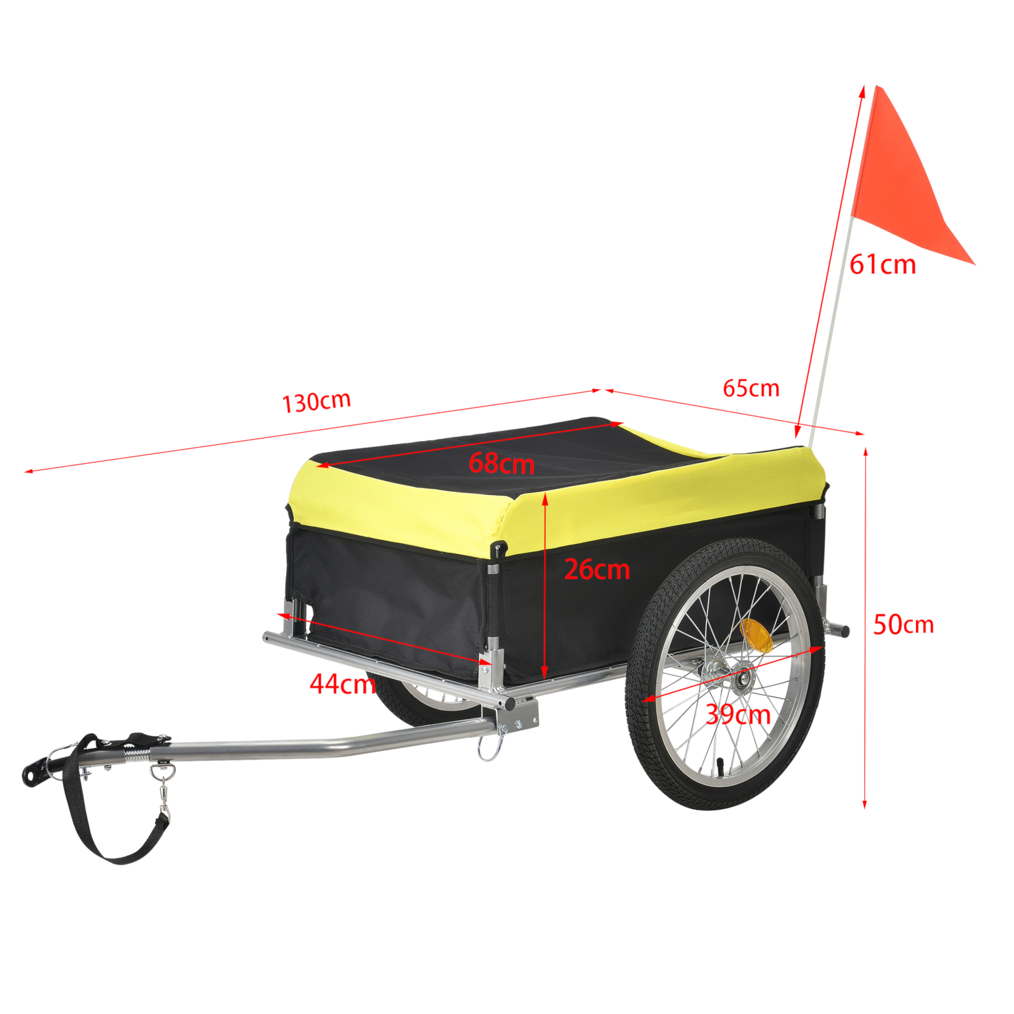 fahrrad lastenanhänger gefedert