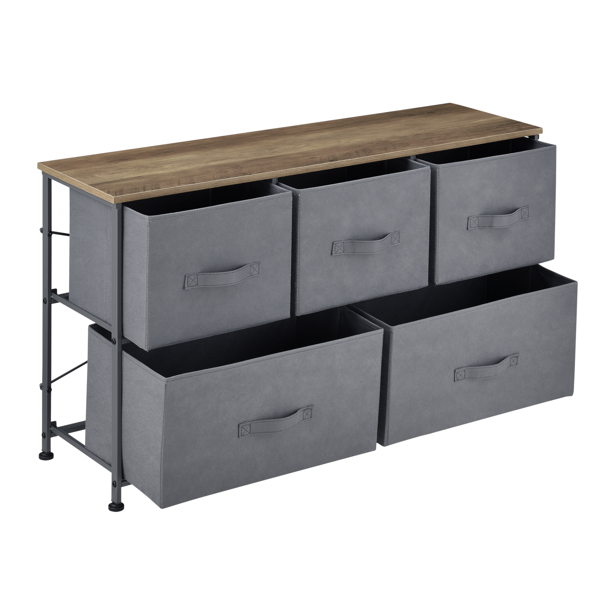 B-WARE Sideboard Konsole Kommode Wandschrank Wohnzimmerschrank Vlies