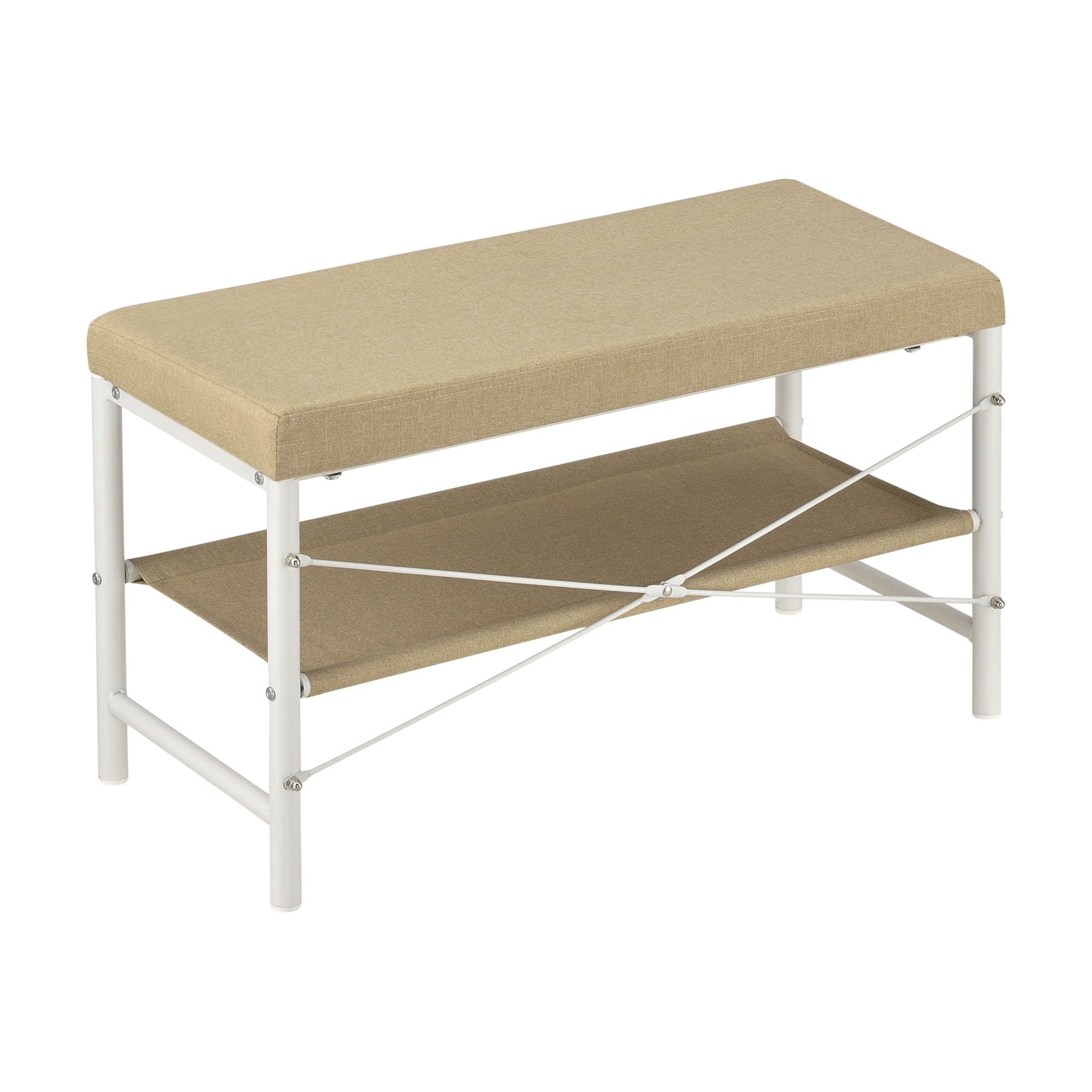 B-WARE Sitzbank mit Schuhablage Schuhbank Schuhregal Schuhschrank Bank