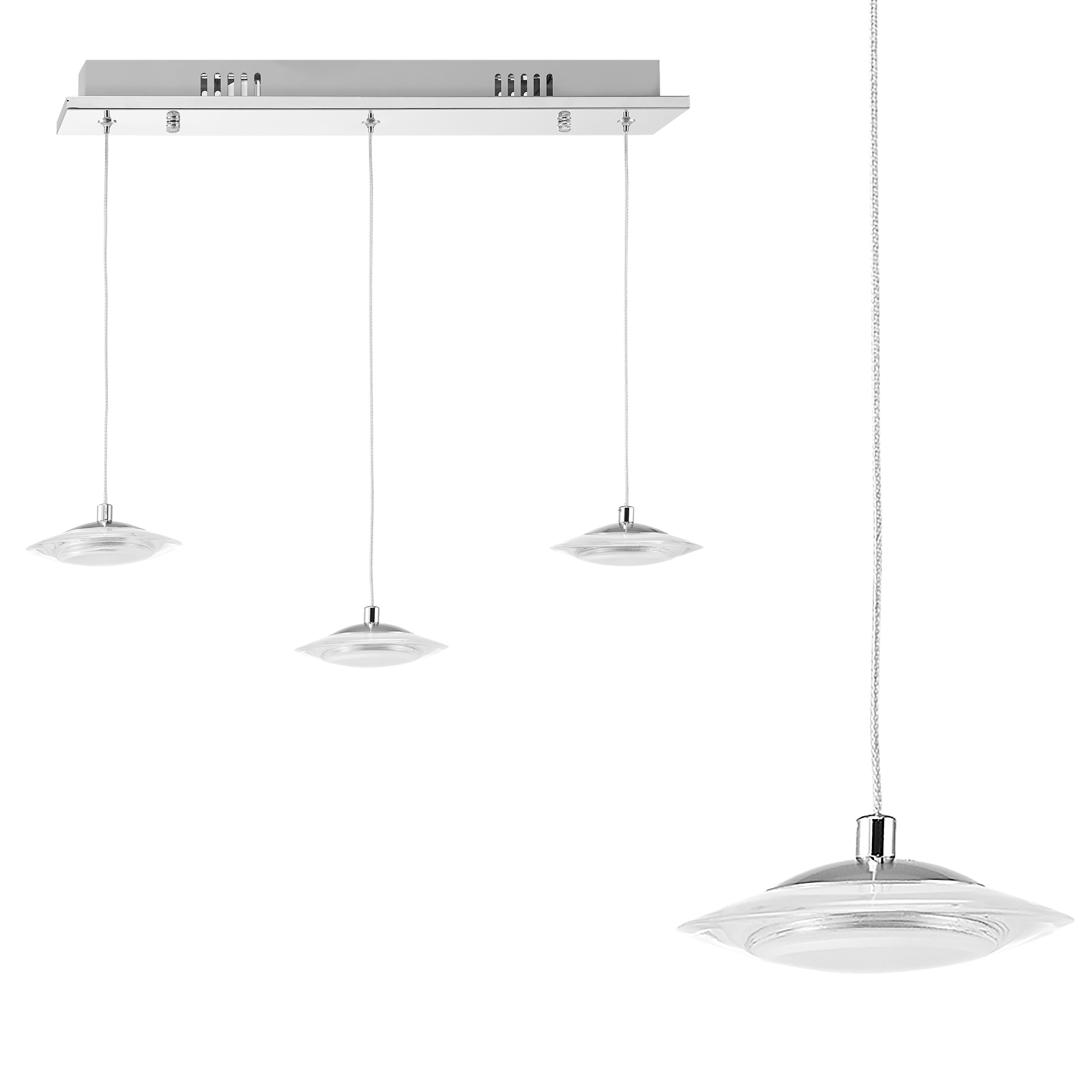 [lux.pro] LED Deckenleuchte Design Hängeleuchte Pendelleuchte Lüster