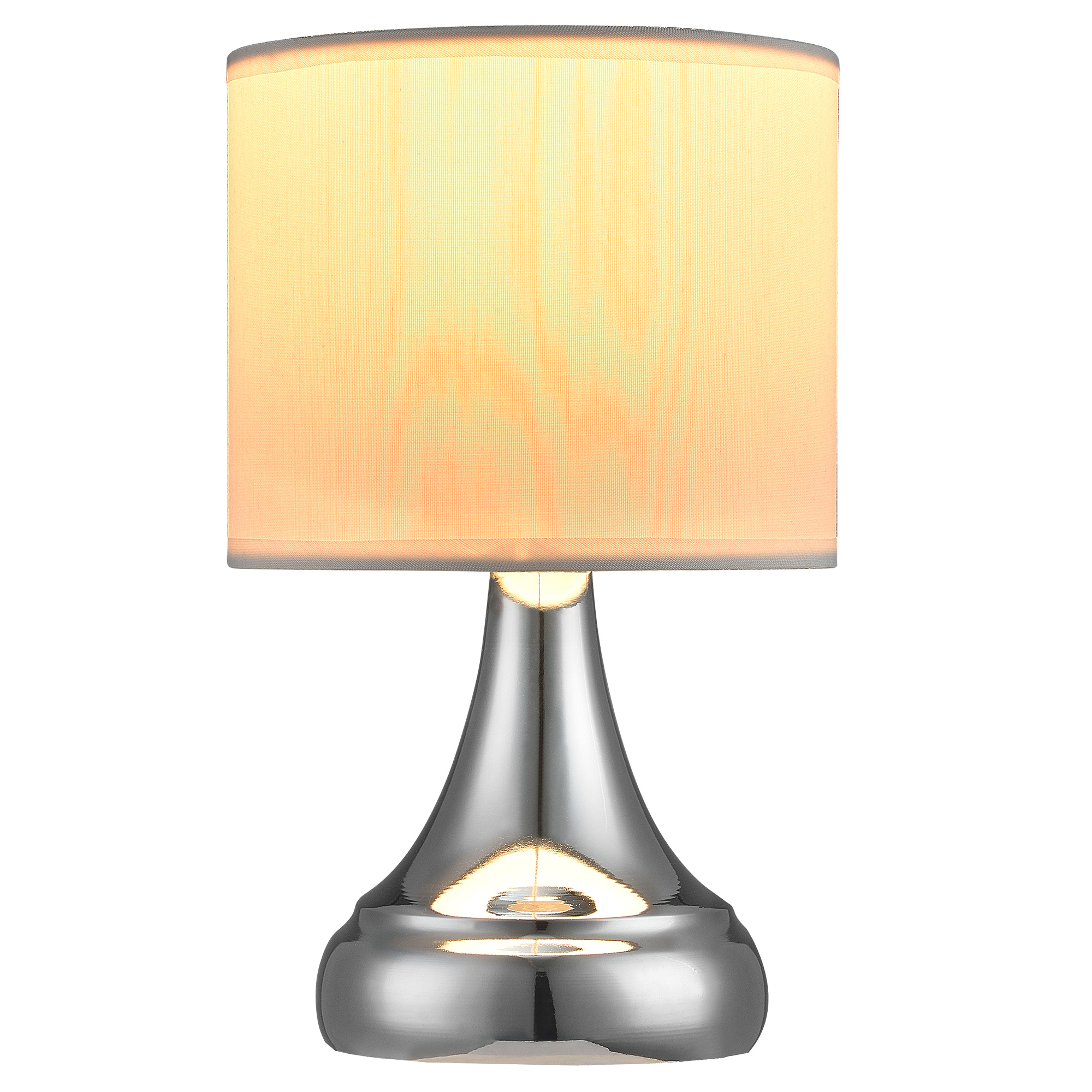 Dimmer 4-flammig Tischleuchte Kristall Effekt Tischlampe /& Stehlampe lux.pro