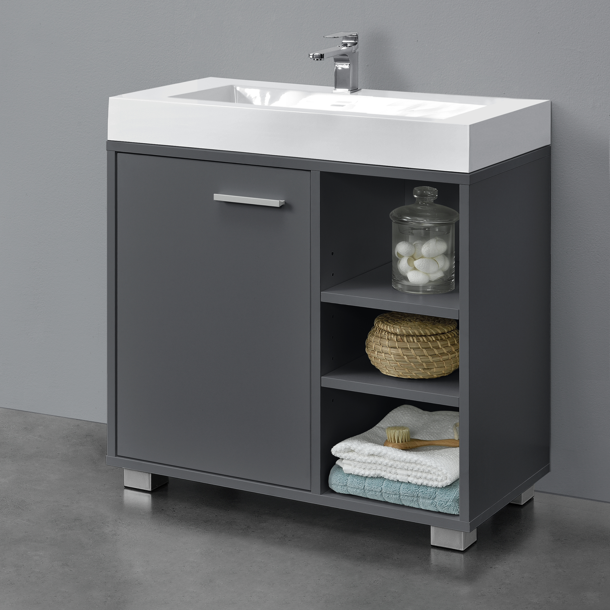 Waschbeckenunterschrank Badezimmerschrank Waschtisch Unterschrank