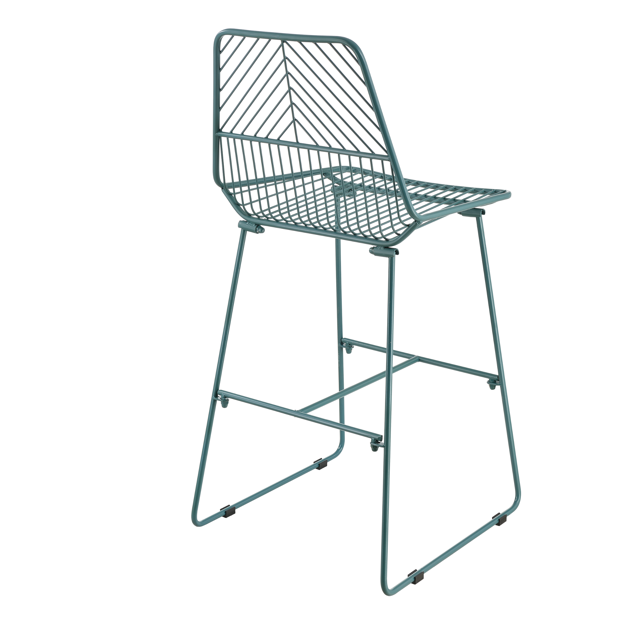 [casa.pro] 2 x Bar Stool Design Barstool Bar Counters Stool Metal