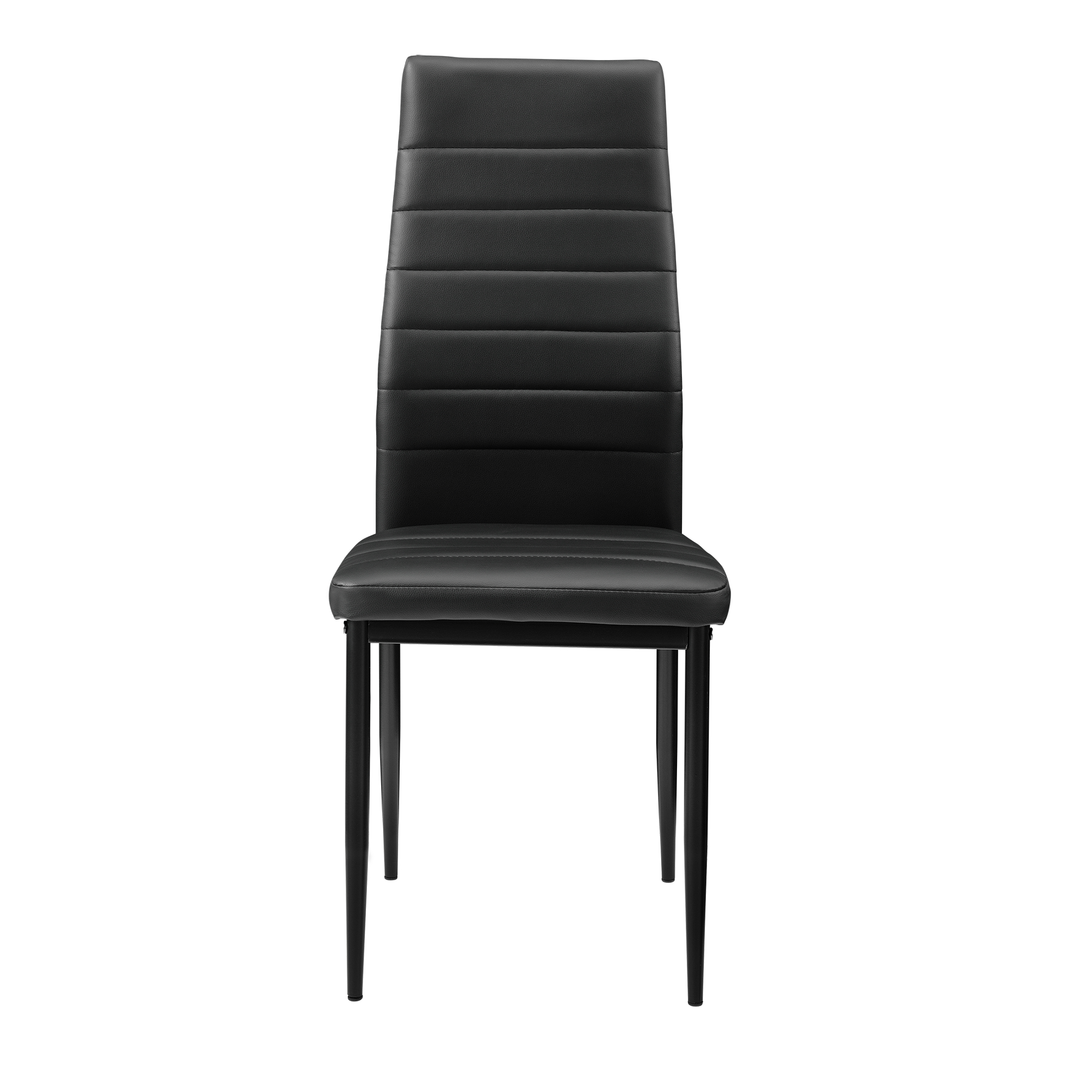 Esstisch + 4 Stühle schwarz/weiß Küchentisch Esszimmertisch Glas Tisch Esstisch + 4 Stühle schwarz/weiß Küchentisch Esszimmertisch Glas Tisch
