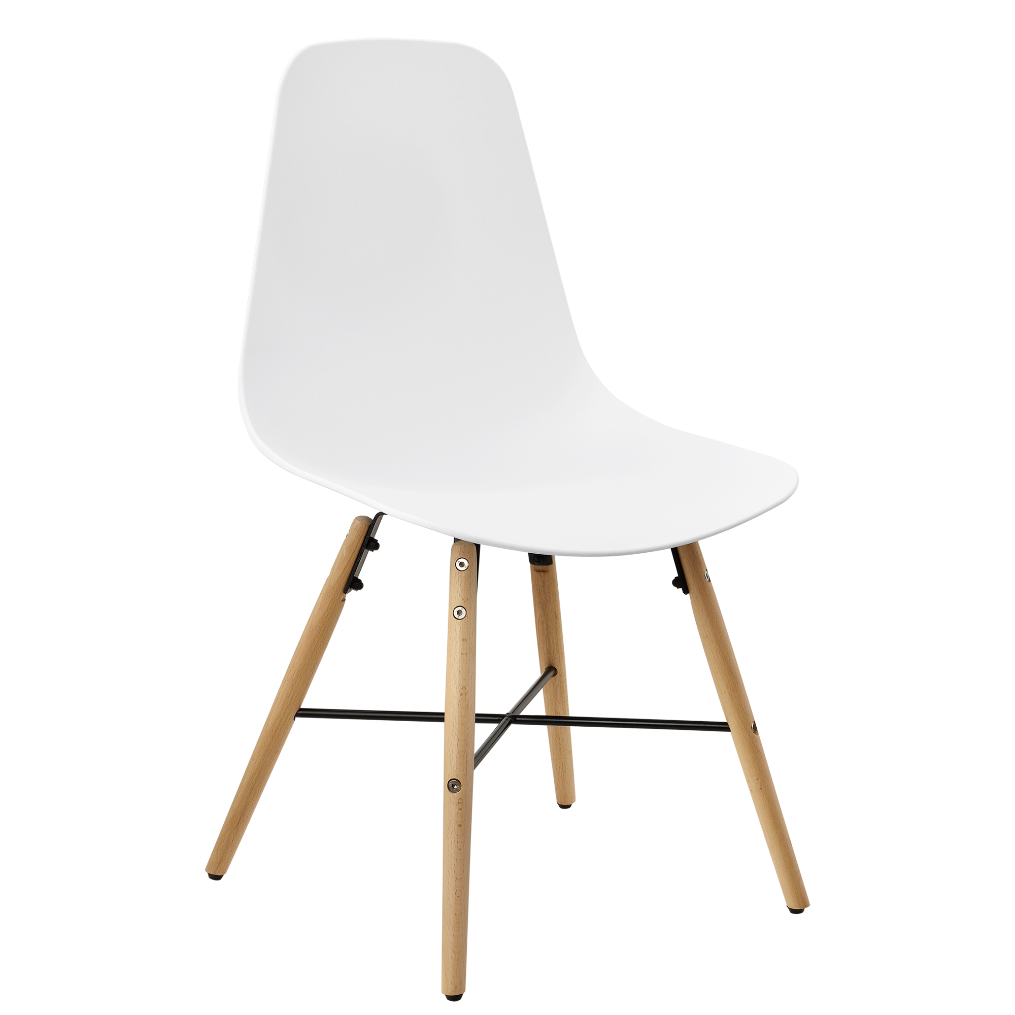 6er-set Sillas de Comedor Blanco Plástico Juego de Comedor Silla ... 6er-set Sillas de Comedor Blanco Plástico Juego de Comedor Silla ...