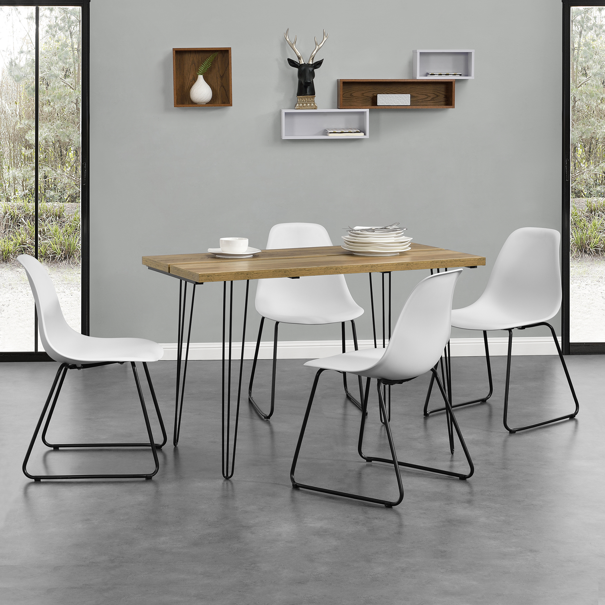 Mobel Wohnen Esstische Kuchentische Esstisch 120x60cm Kuchentisch Esszimmer Tisch Hairpin Legs Holz Optik Contadordeviajes Tur Ar