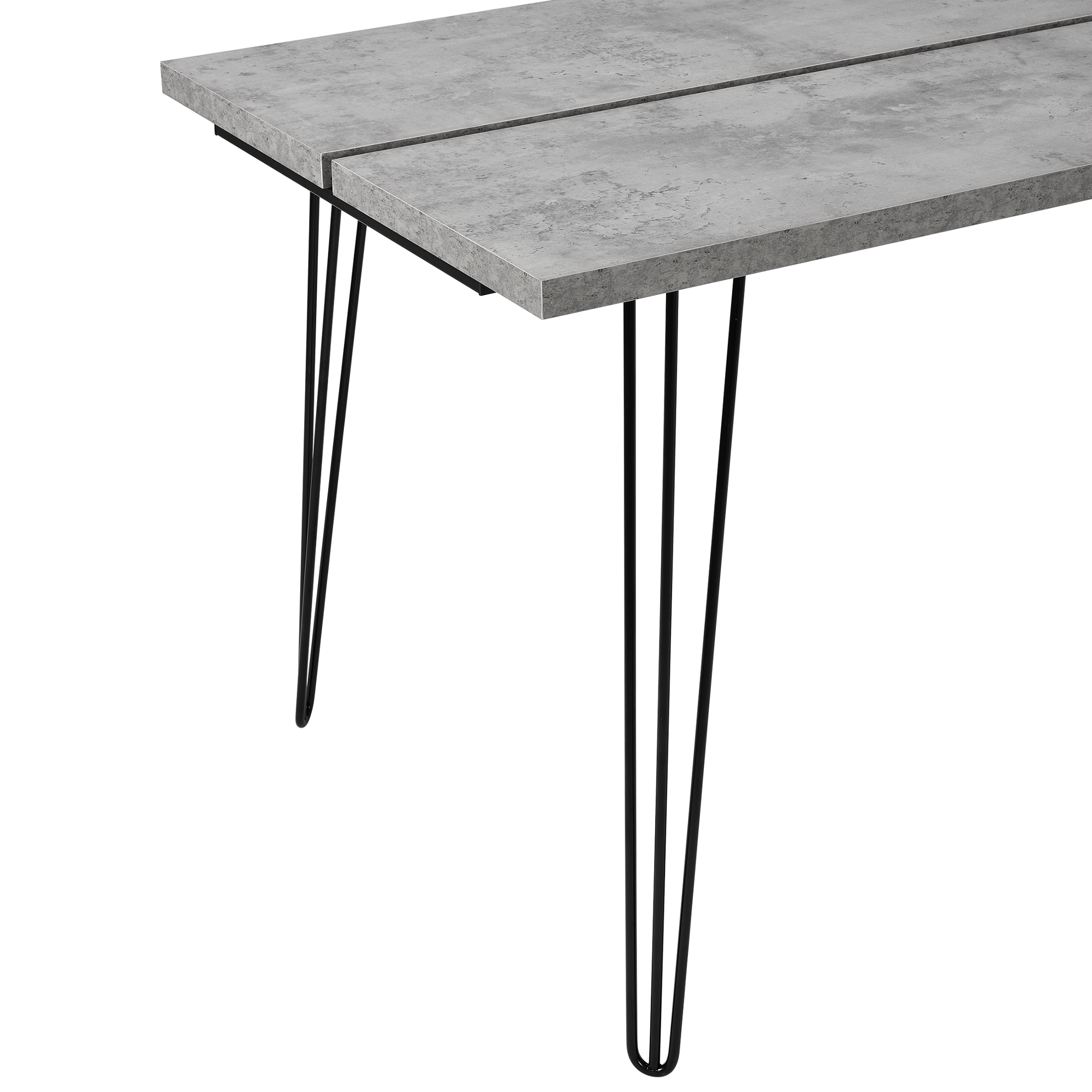 [en.casa]® Esstisch 120x60cm 160x75cm Küchentisch Esszimmer Tisch