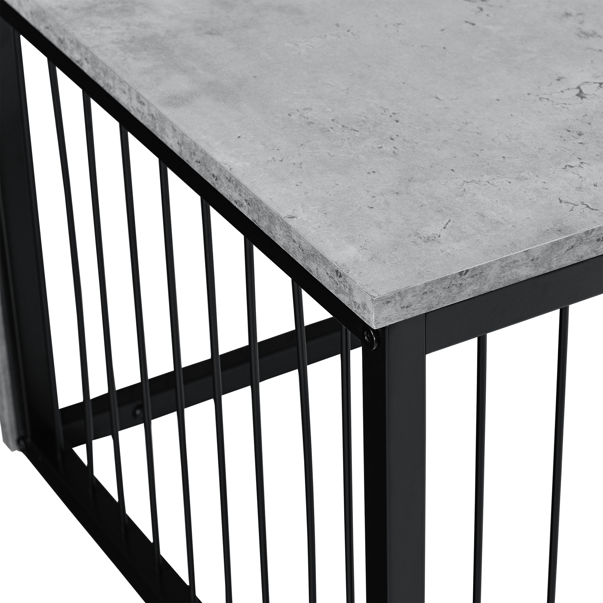 [en.casa]® Couchtisch Wohnzimmertisch Beistelltisch Ablage Nachttisch