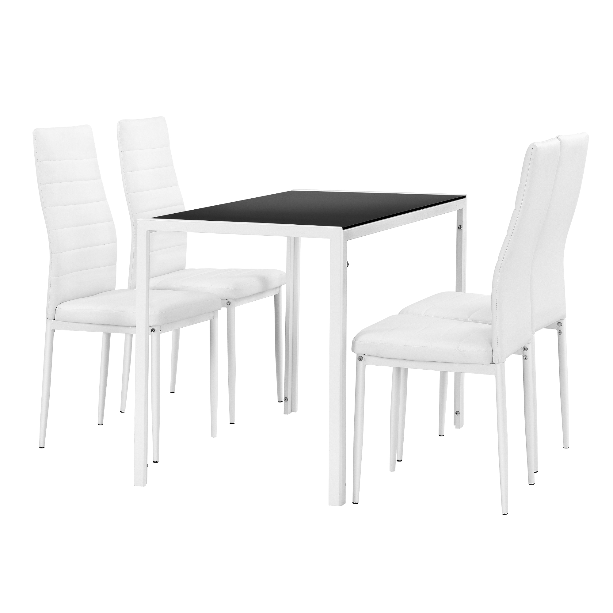 [en.casa]® Jedálenská sada 1x HTAT-9203 + 4x HTCC-3111
