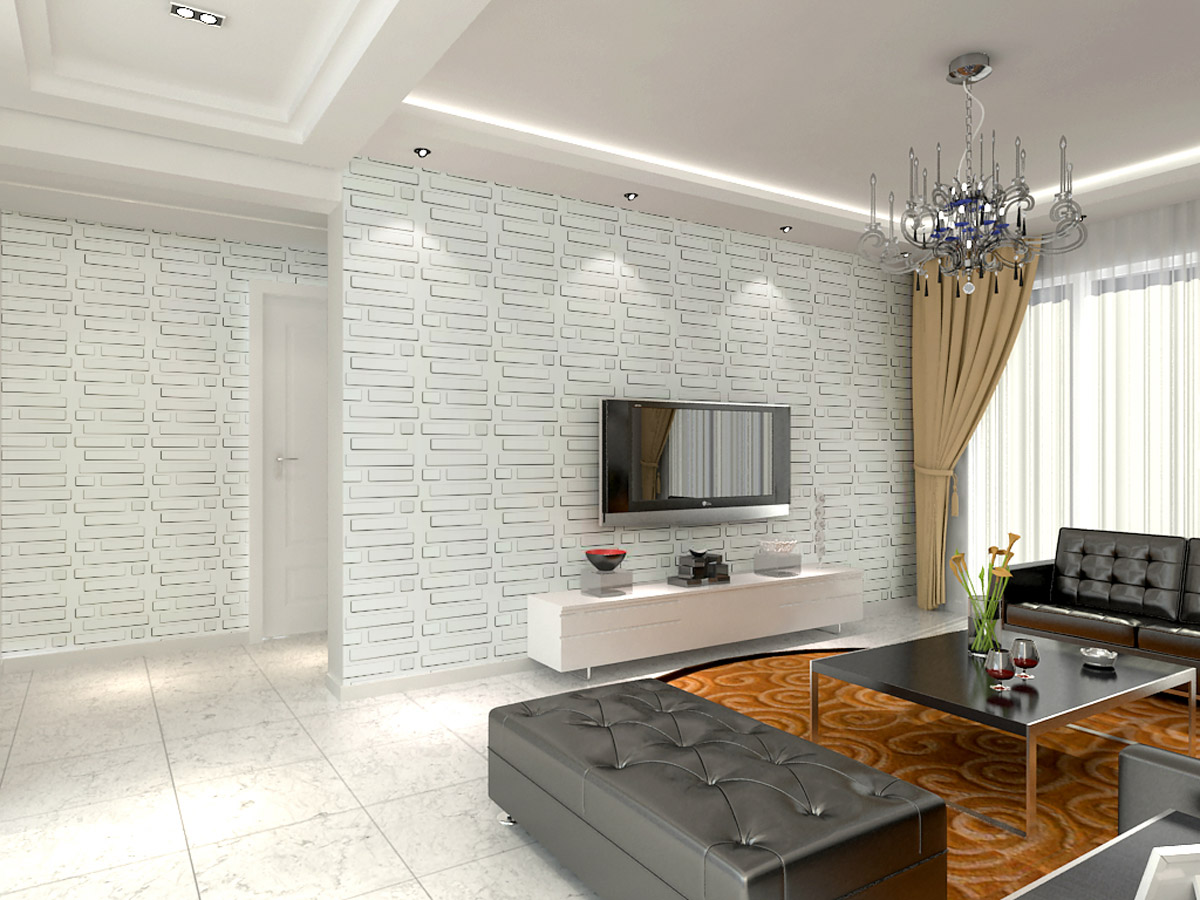 NEU.HOLZ® 6m² 3D Wandpaneele Wandverkleidung Design Wand Paneel